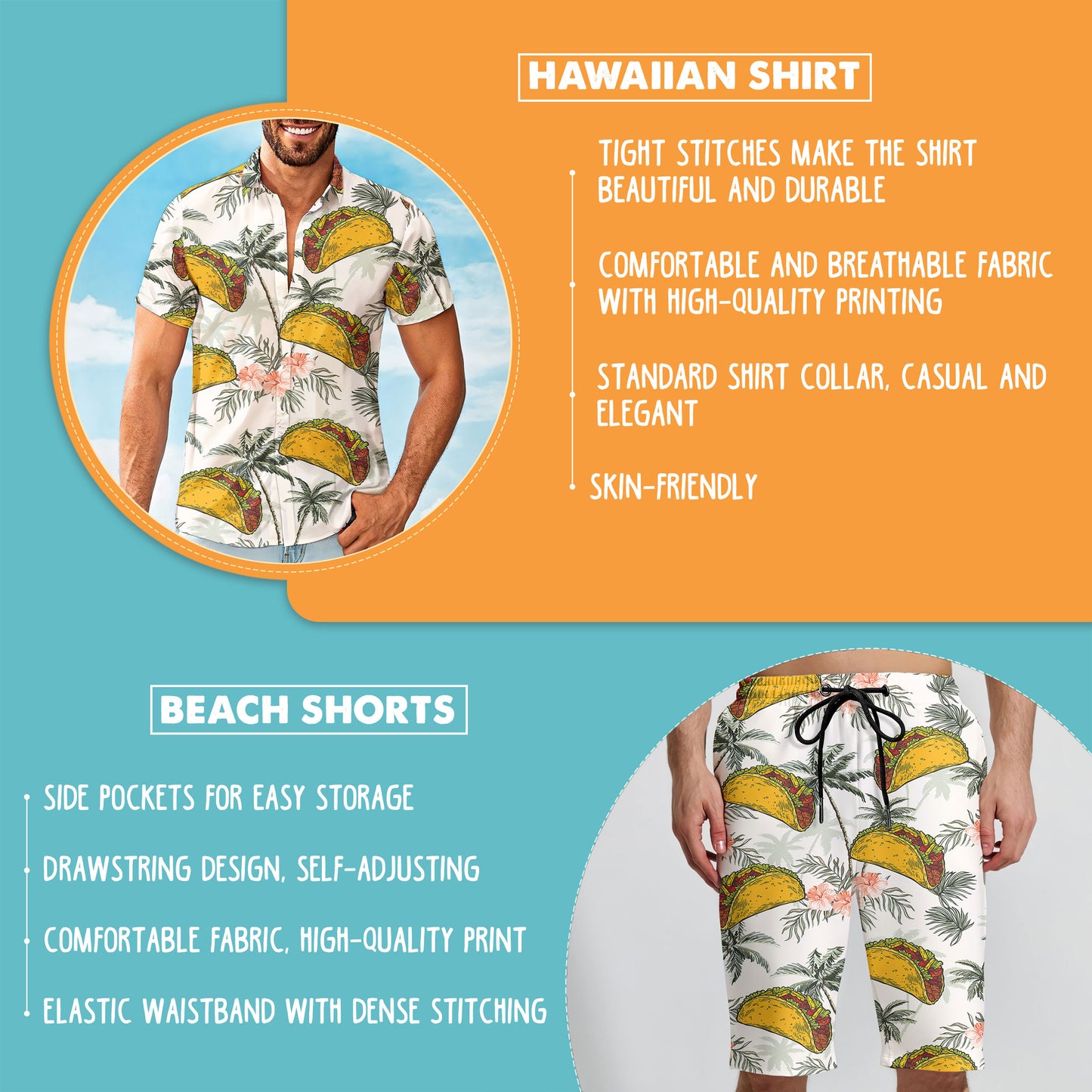 Tropical Taco Taco Bell Hawaiian Shirt And Shorts