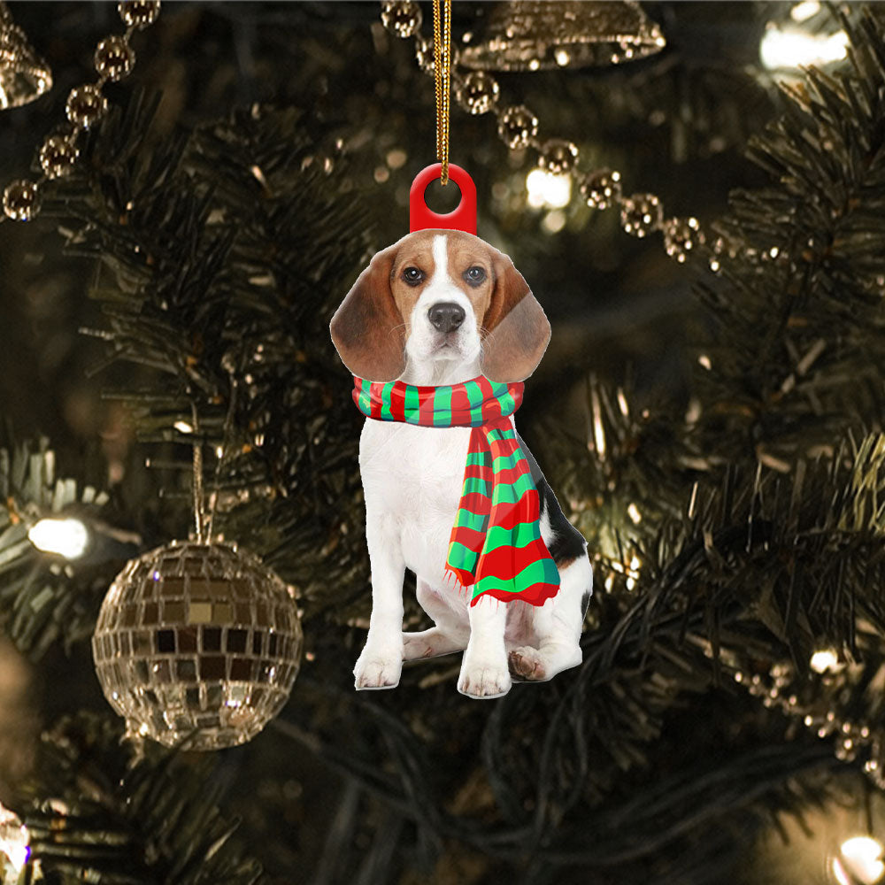 Beagle First Christmas Acrylic Ornament