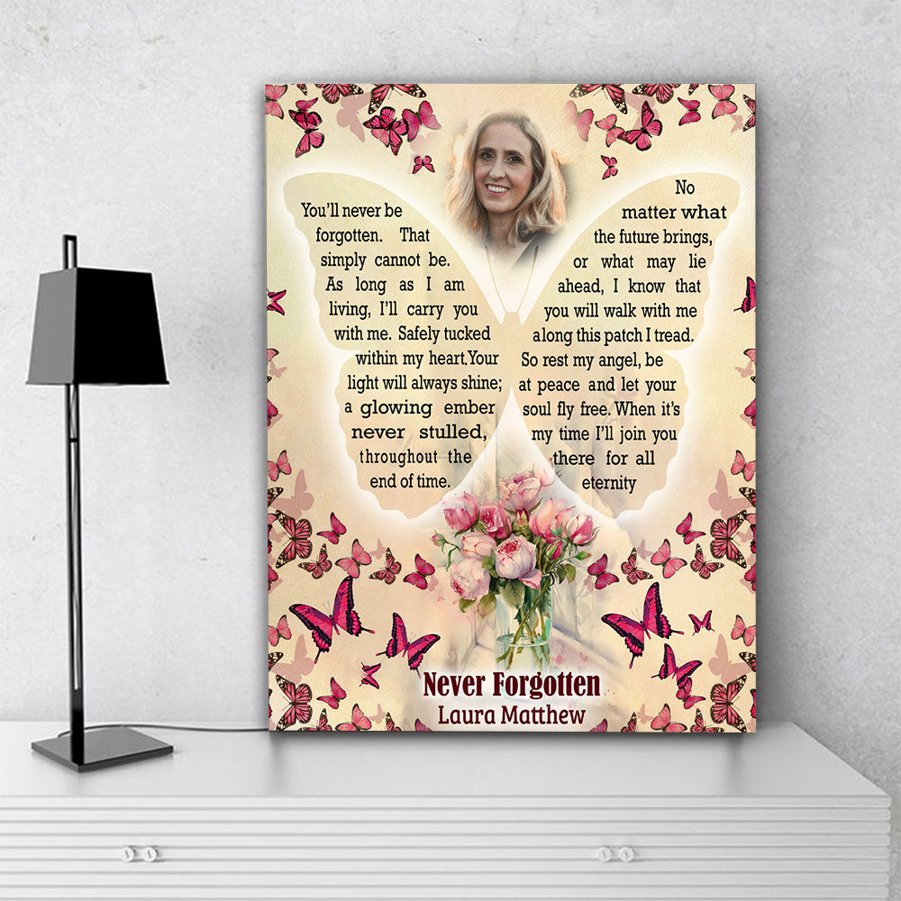 Never Forgotten TY0503214 PersonalizedWitch Canvas