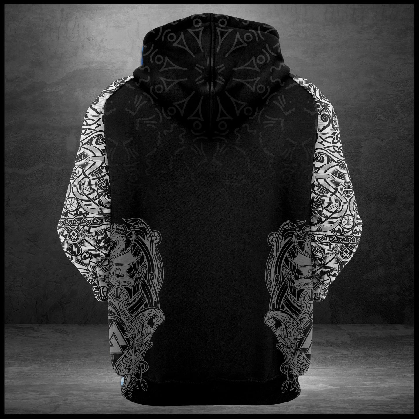 Viking Symbol Odin Horn G527 unisex womens & mens, couples matching, friends, funny family sublimation 3D hoodie christmas holiday gifts (plus size available)