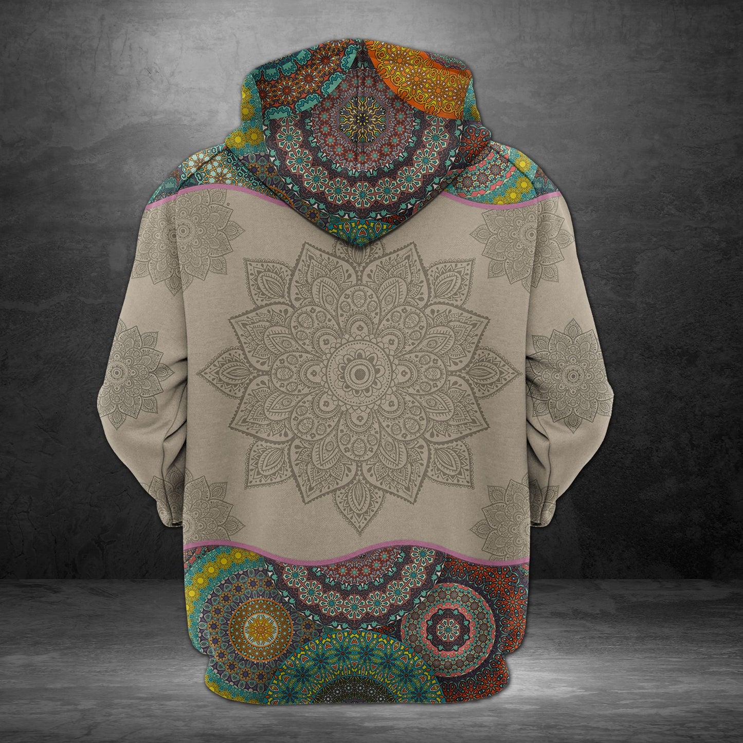 Awesome Idaho Mandala H14502 - All Over Print Unisex Hoodie