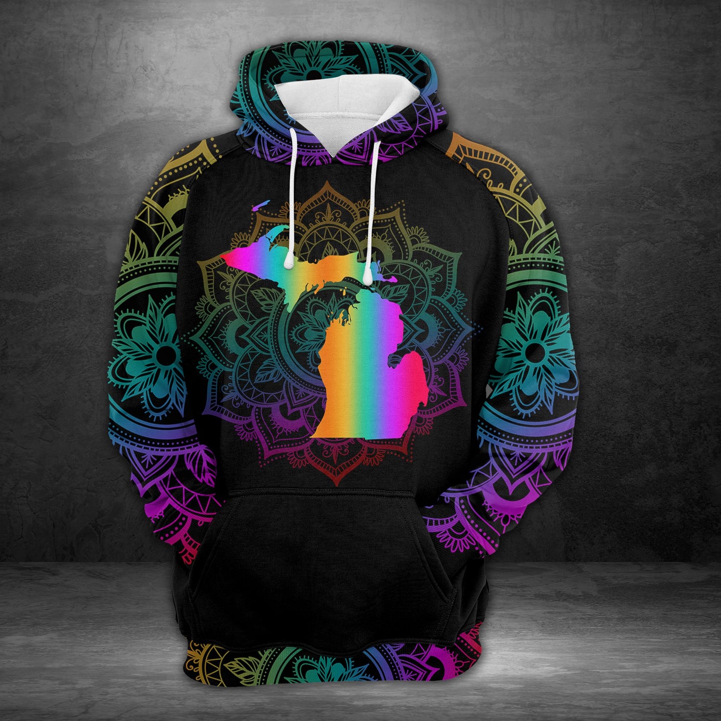 Awesome Michigan H14521 - All Over Print Unisex Hoodie