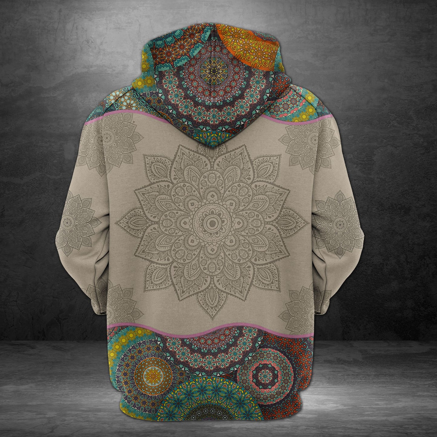 Awesome Kentucky Mandala H18514 - All Over Print Unisex Hoodie
