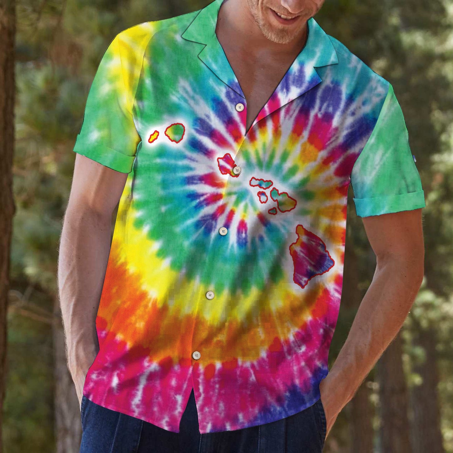 Tie Dye H30610 - Hawaii Shirt
