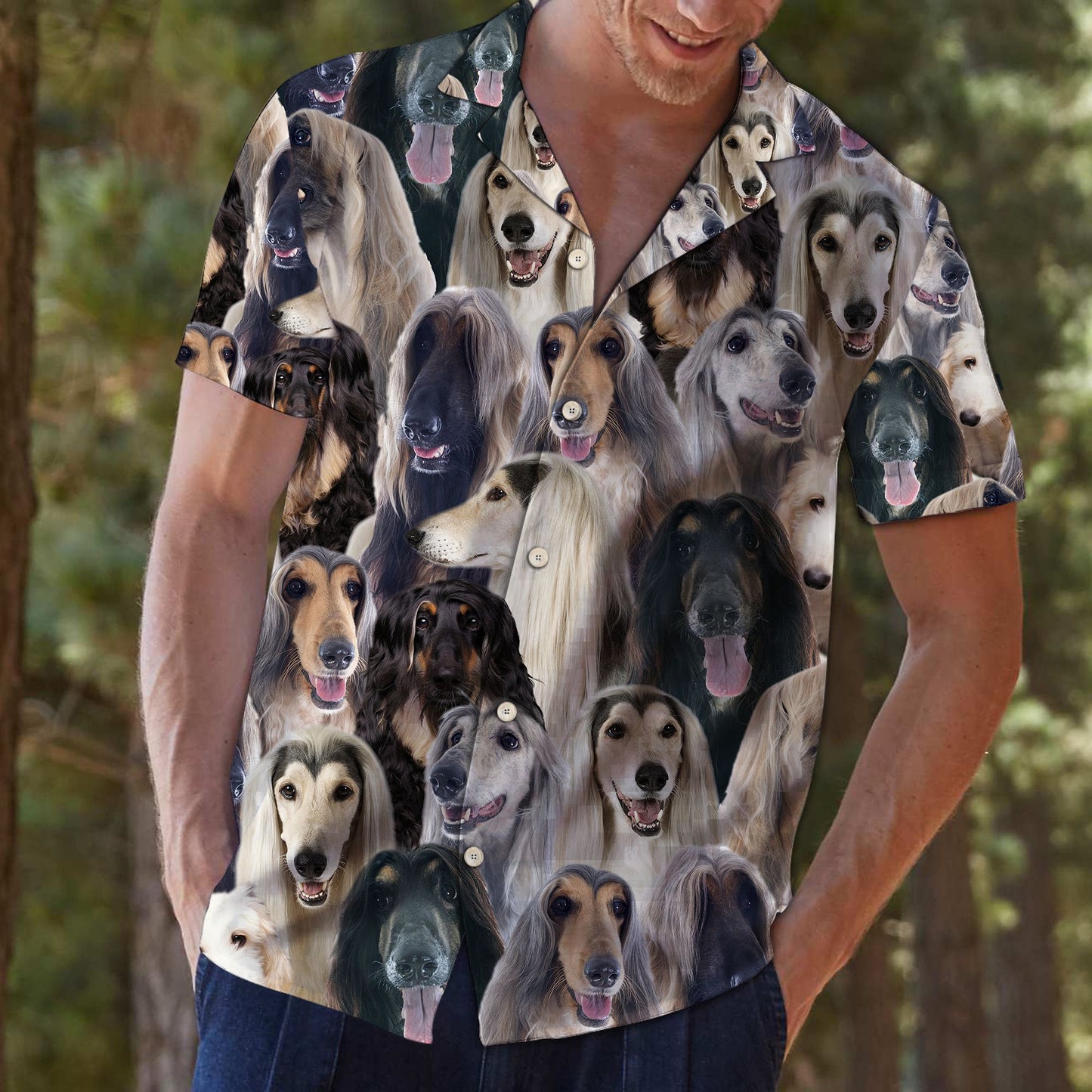 Afghan Hound Awesome D0107 - Hawaii Shirt