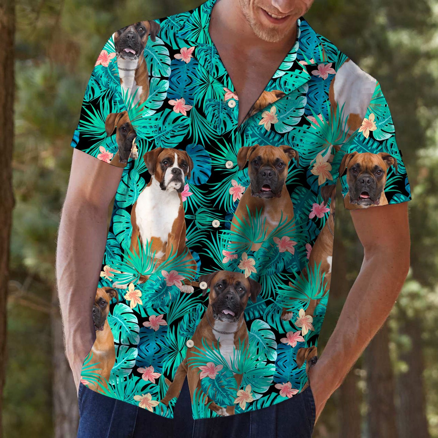 Boxer Tropical T0107 - Hawaii Shirt