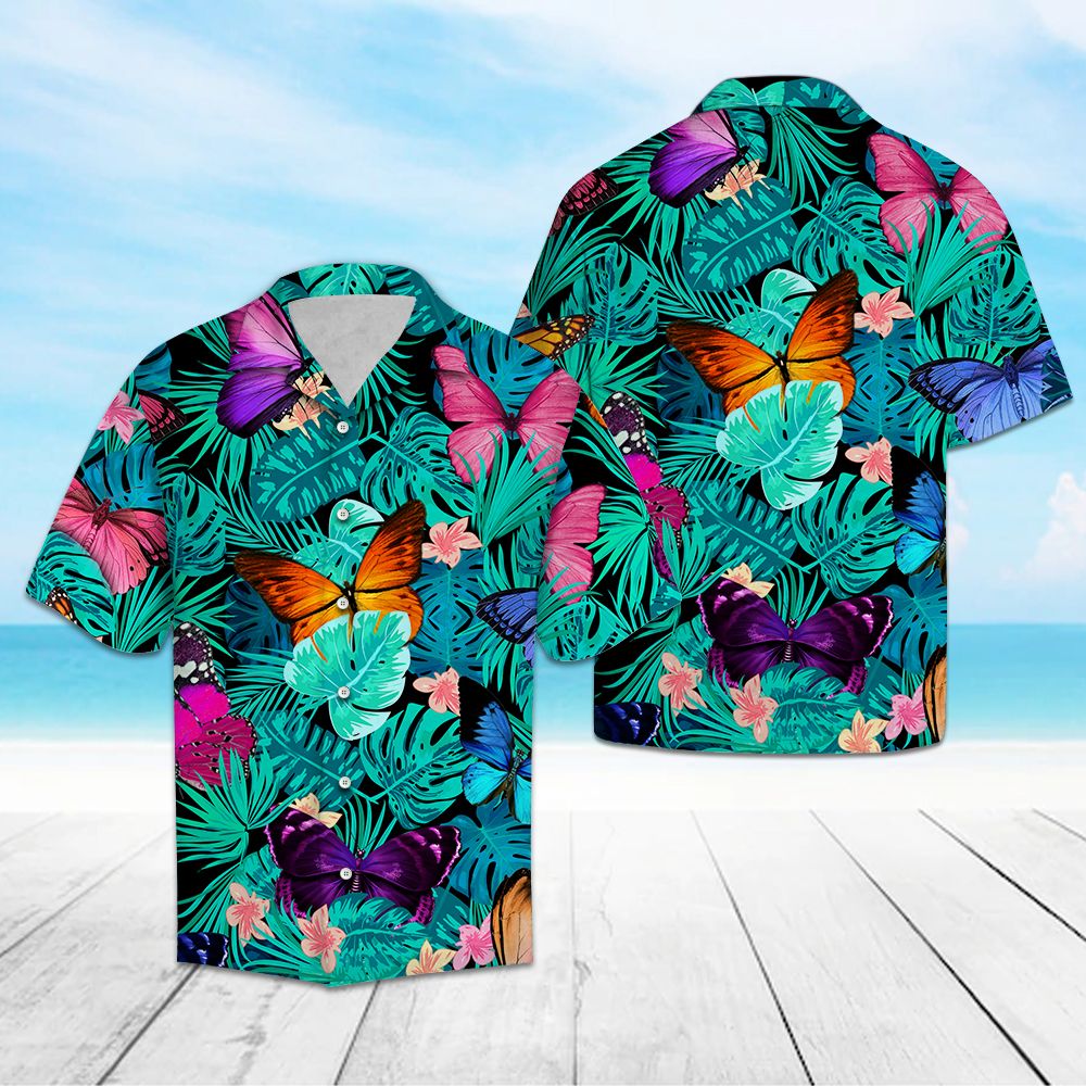 Tropical Butterfly G5701 - Hawaii Shirt