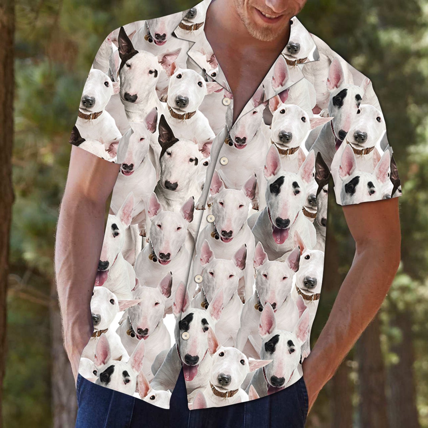Bull Terrier Awesome D0107 - Hawaii Shirt