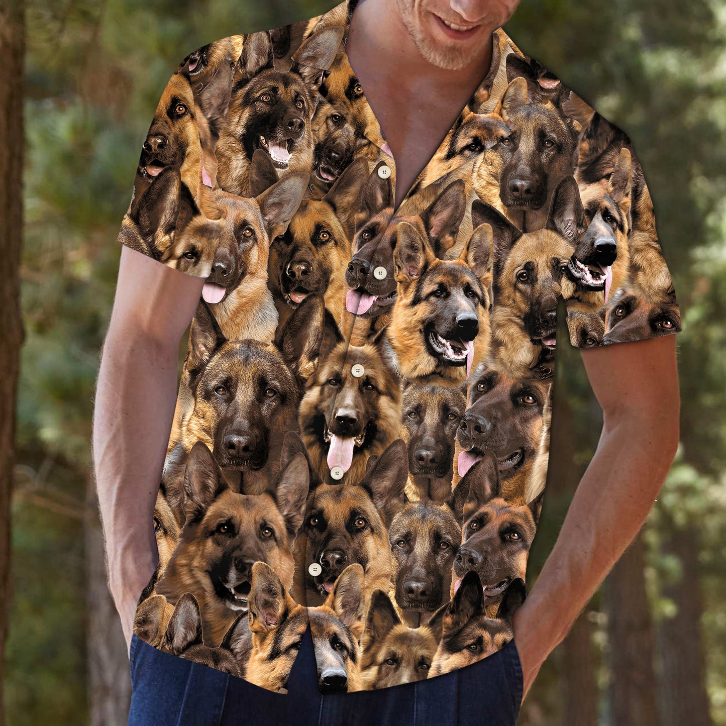 German Shepherd Awesome D0207 - Hawaii Shirt