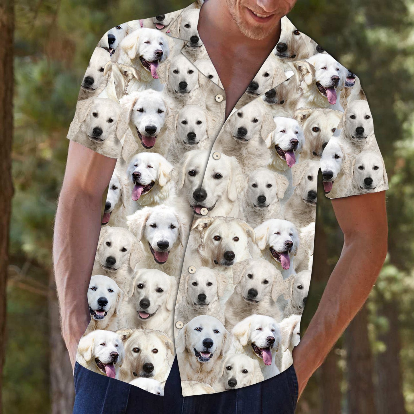 Kuvasz Awesome D0207 - Hawaii Shirt