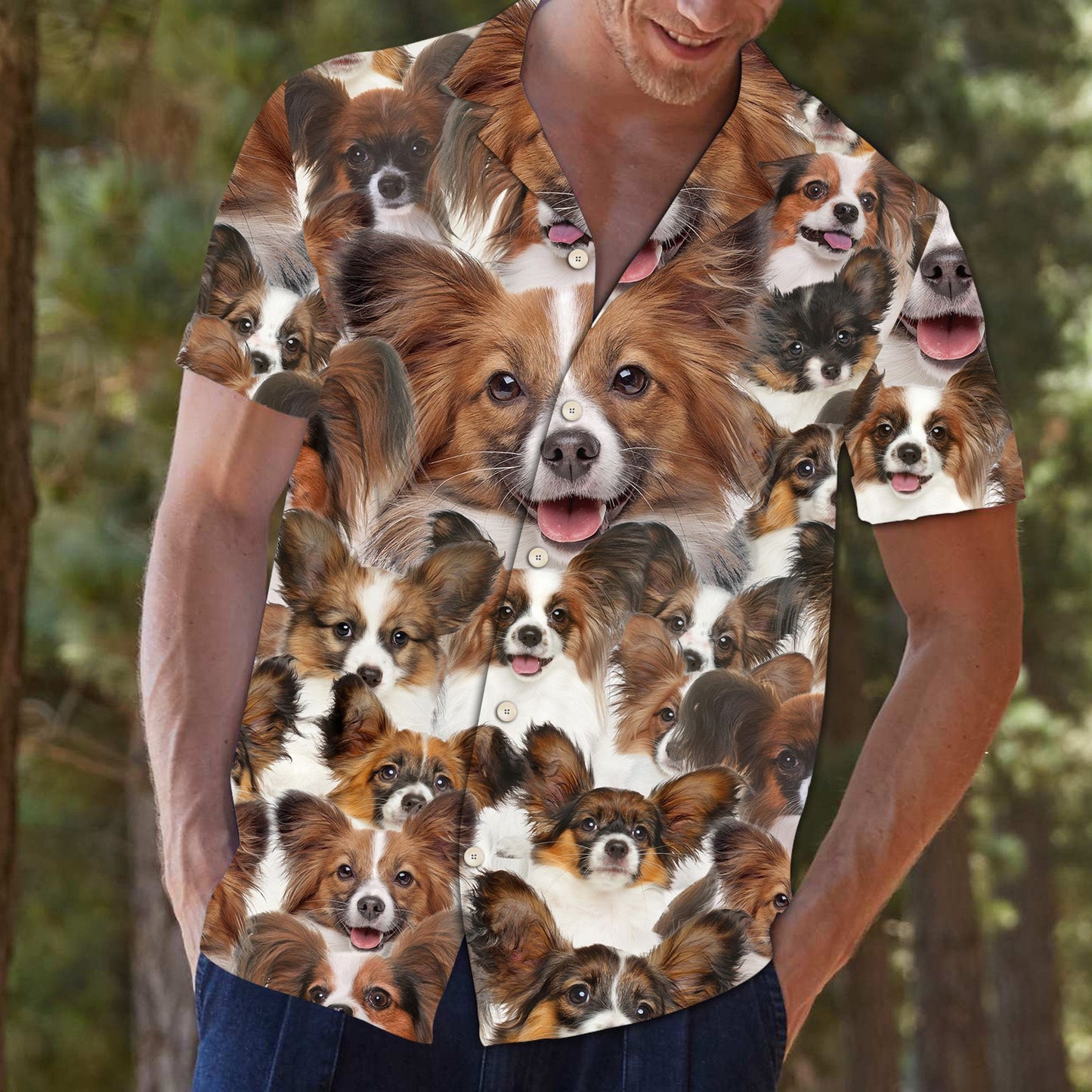 Papillon Awesome D0207 - Hawaii Shirt