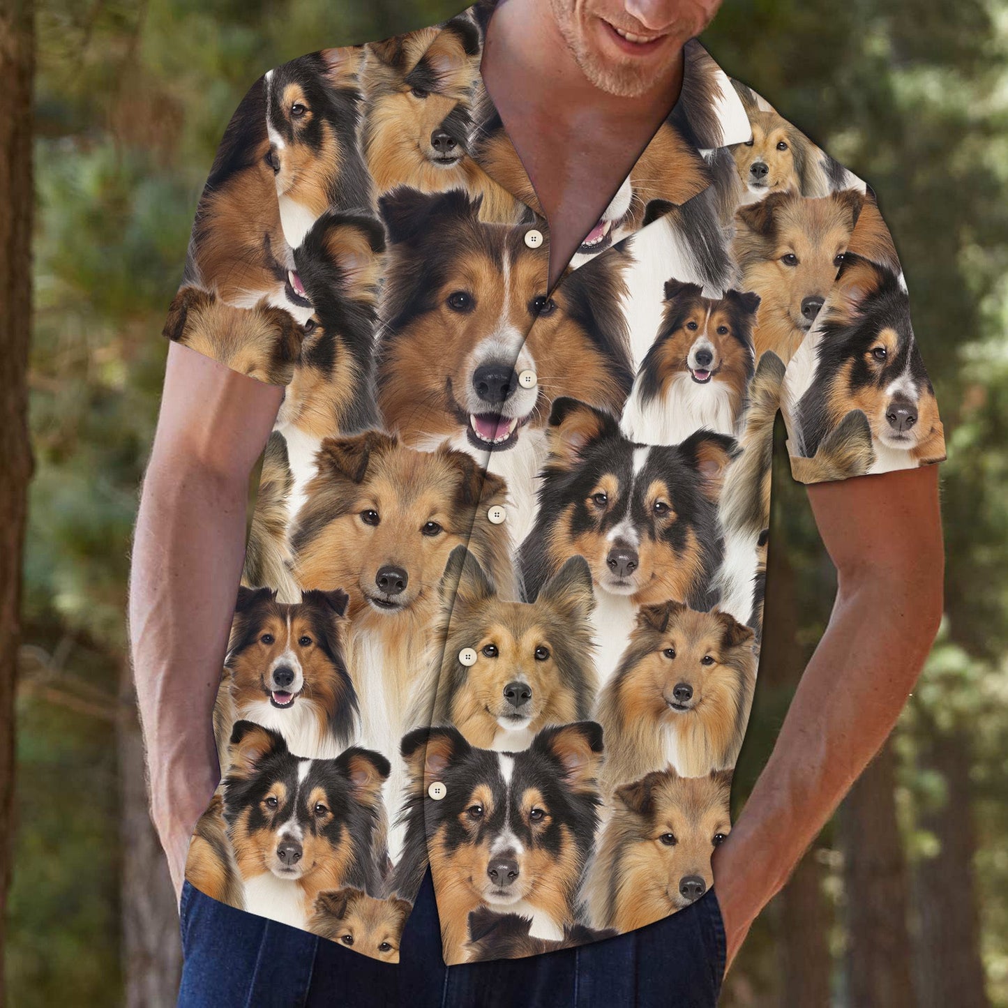 Shetland Sheepdog Awesome D0207 - Hawaii Shirt