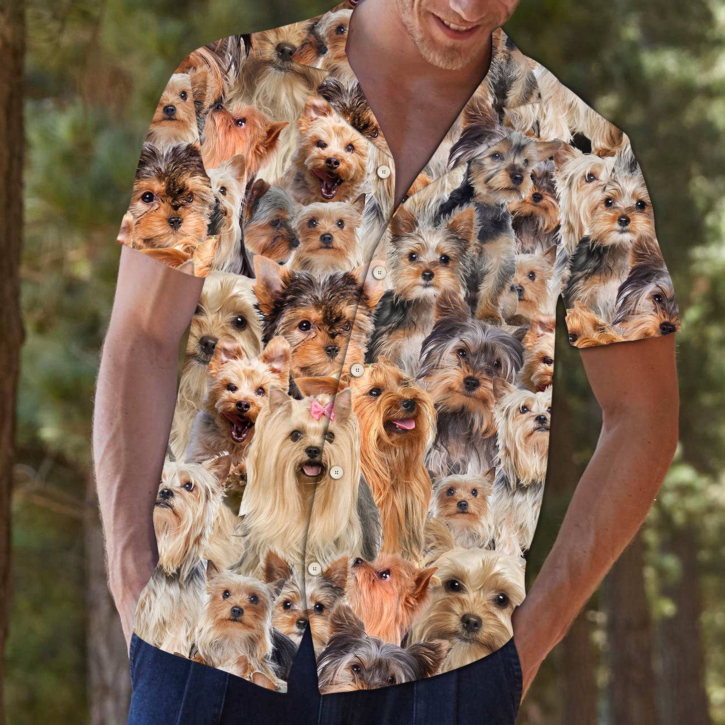 Yorkshire Terrier Awesome D0207 - Hawaii Shirt