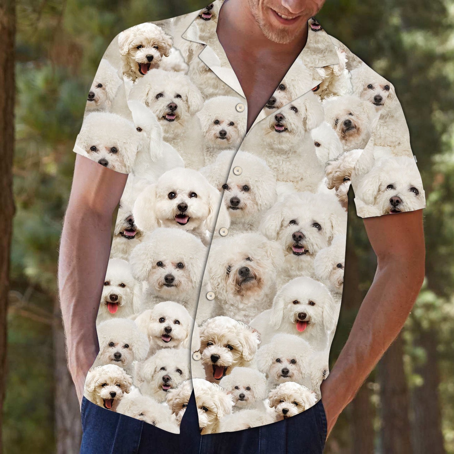 Bichon Frise Awesome D0207 - Hawaii Shirt