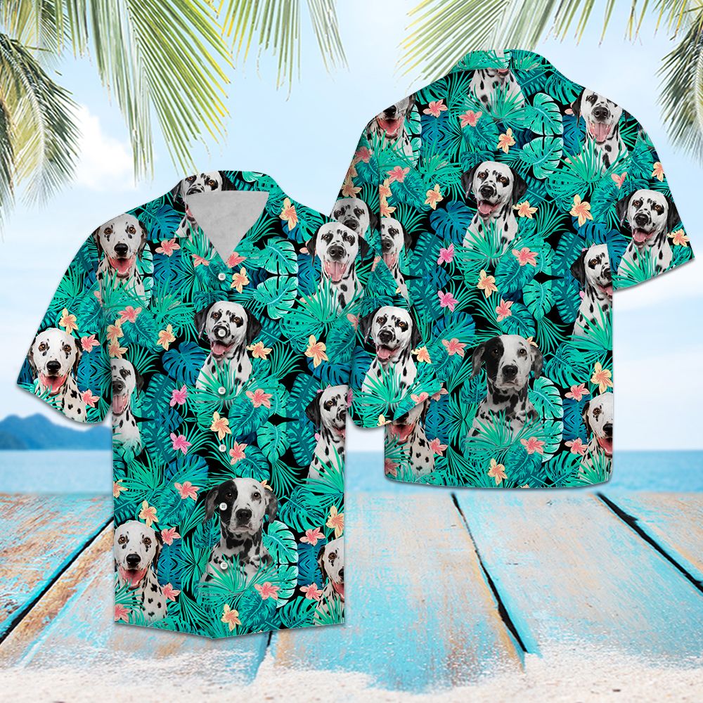 Dalmatian Tropical T0207 - Hawaii Shirt