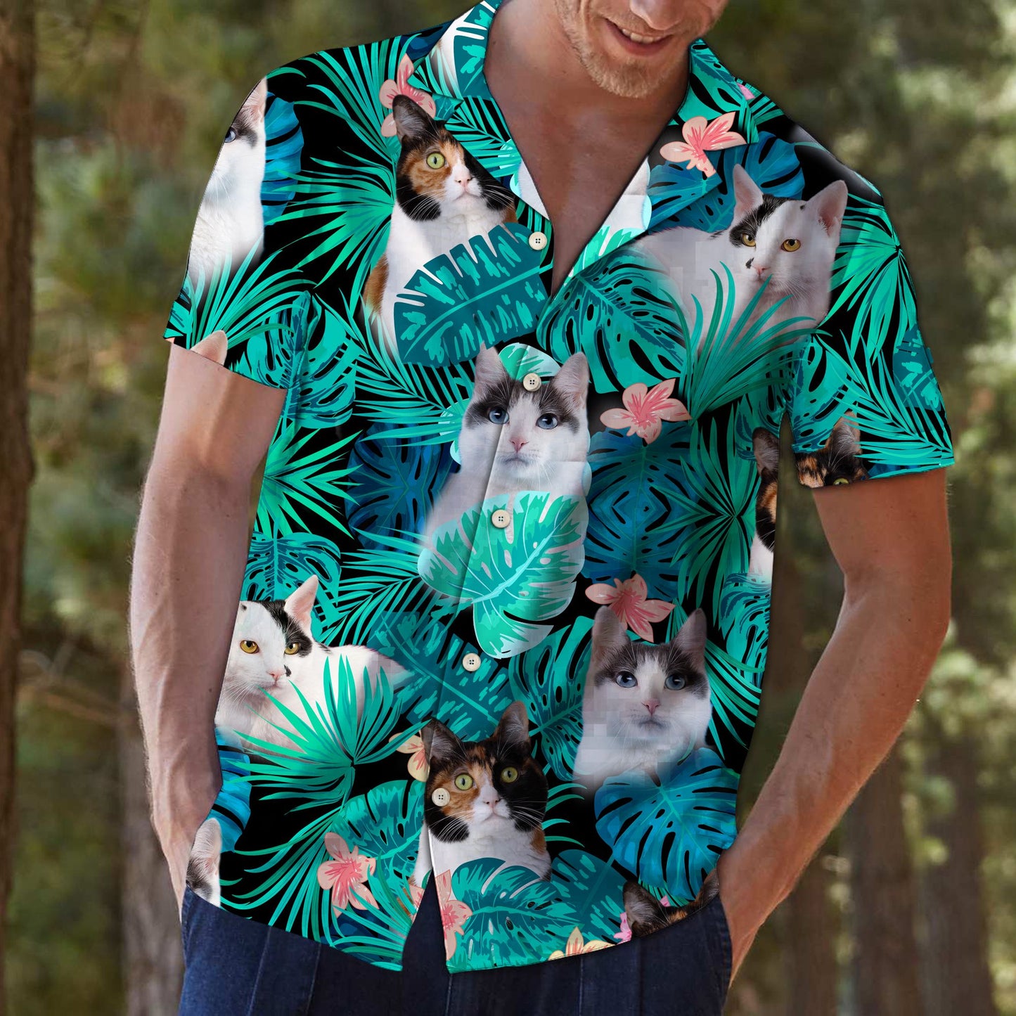 Tropical Japanese Bobtail G5702 - Hawaii Shirt