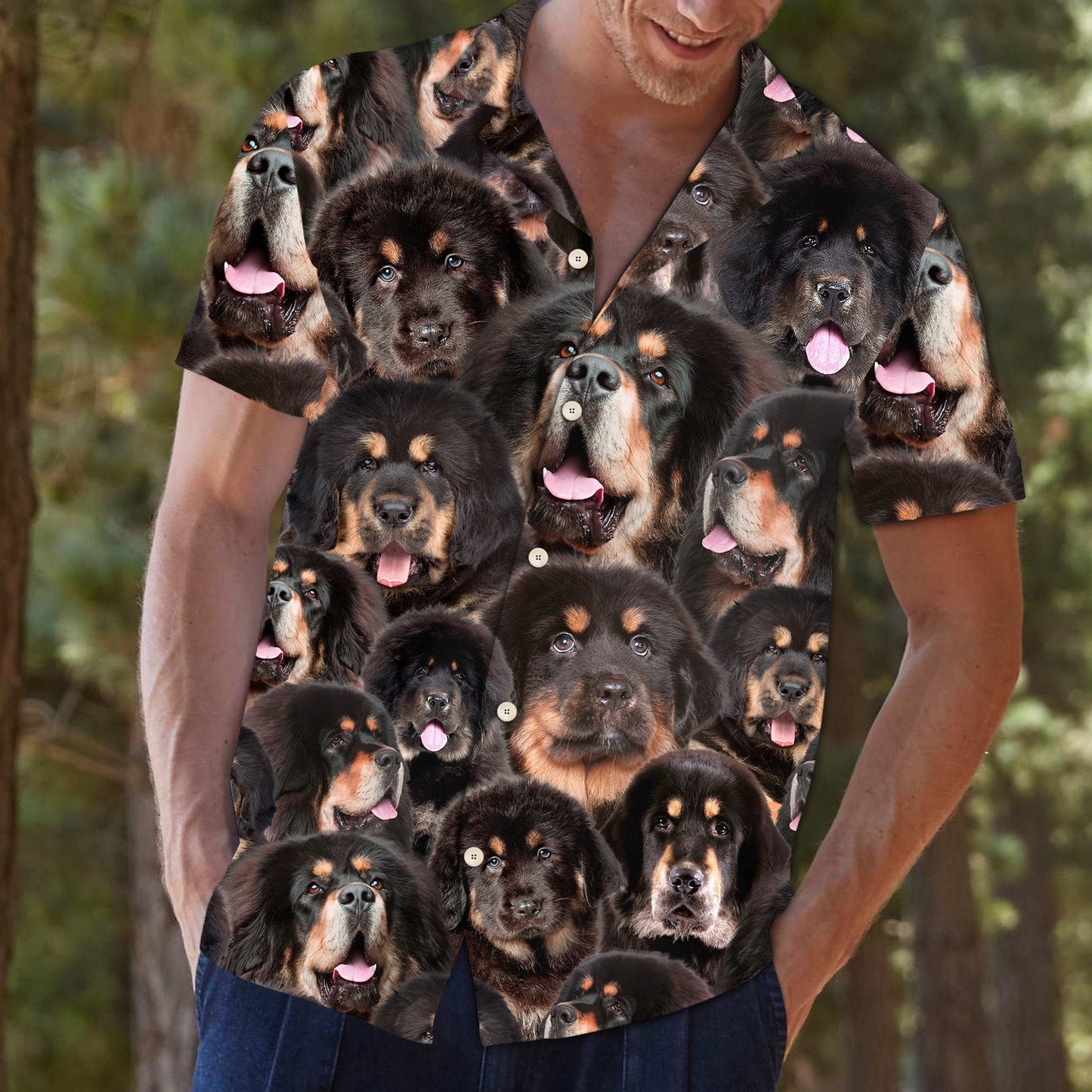 Tibetan Mastiff Awesome D0207 - Hawaii Shirt