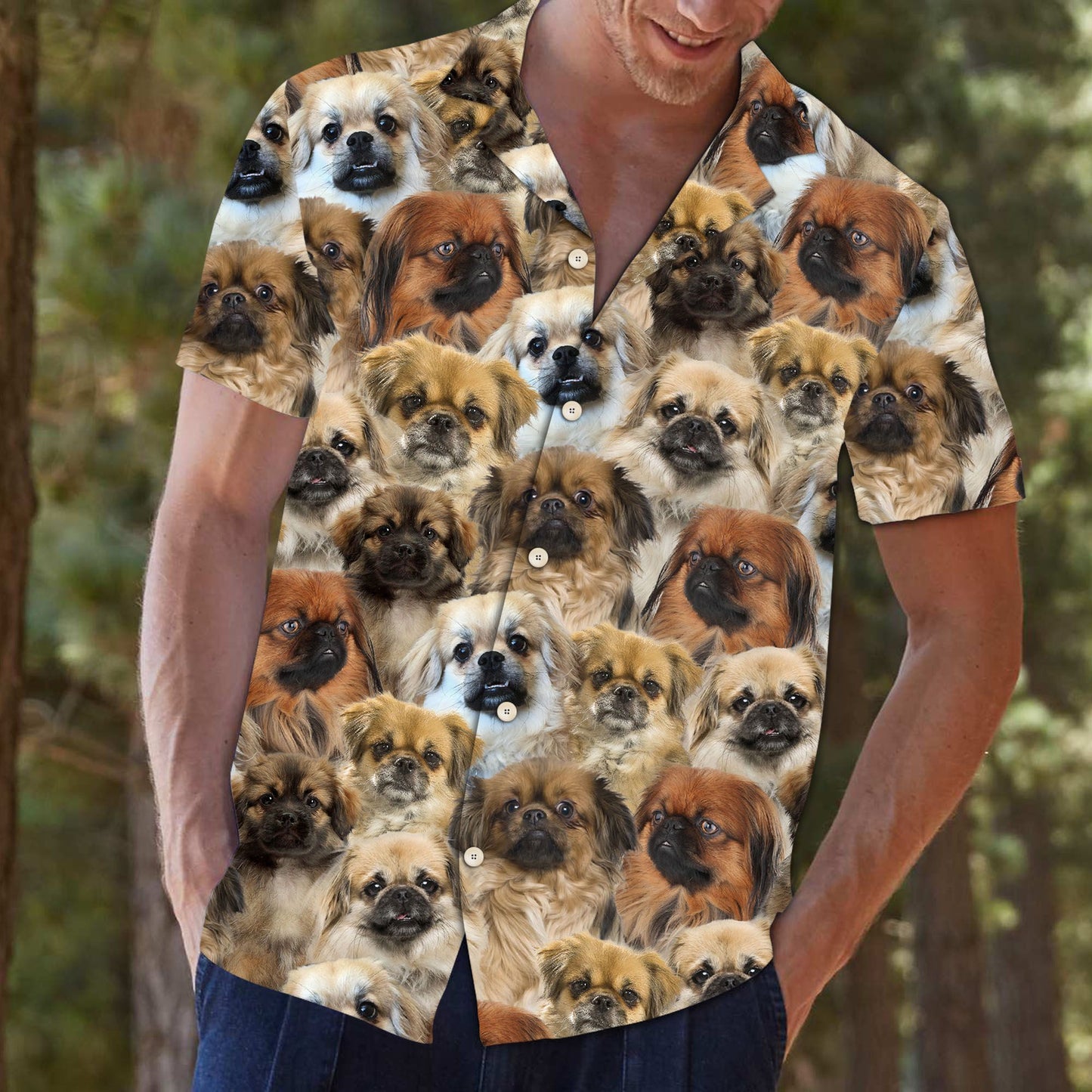 Tibetan Spaniel Awesome D0207 - Hawaii Shirt