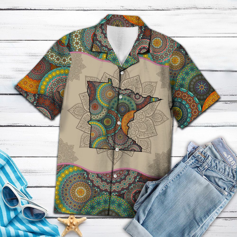 Awesome Minnesota Mandala H2746 - Hawaii Shirt