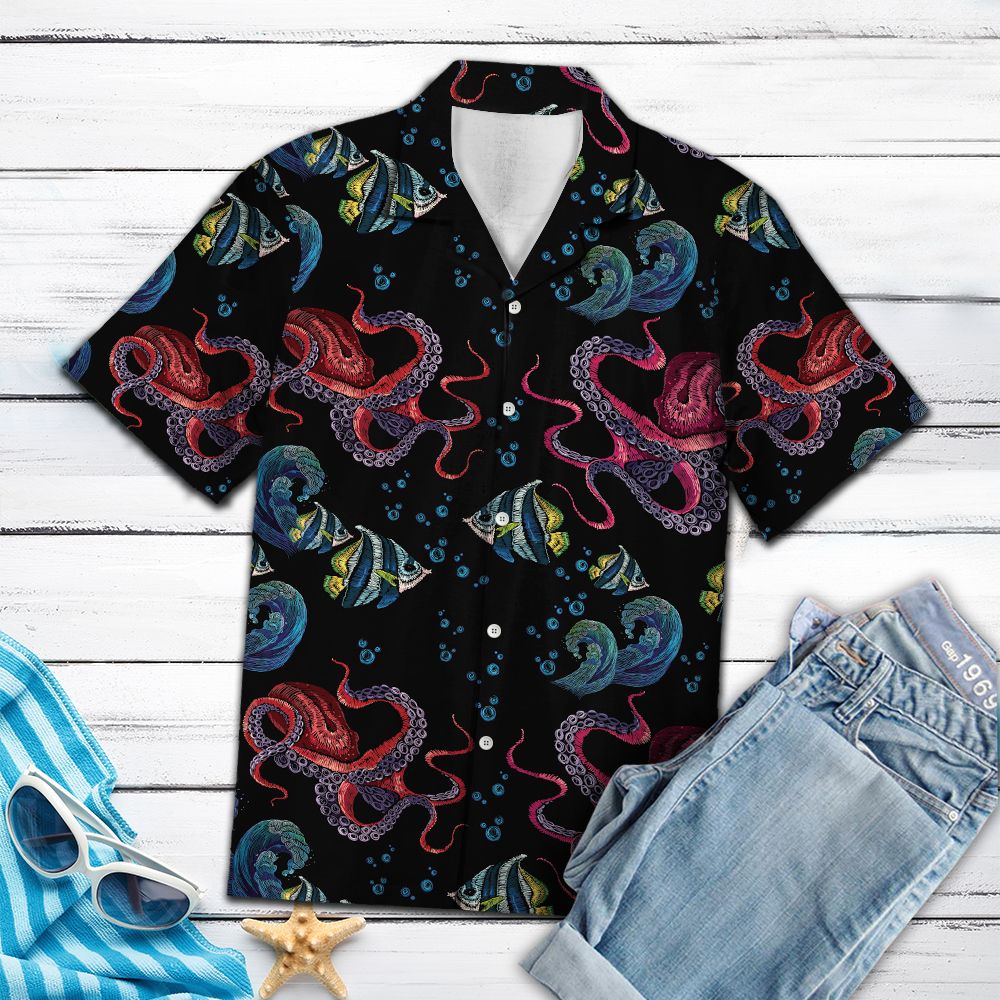 Happy Octopus G5703 - Hawaii Shirt