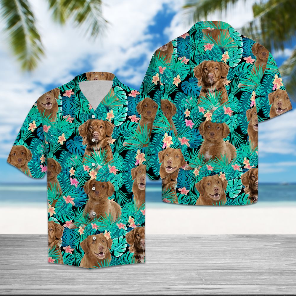 Nova Scotia Duck Tolling Retriever Tropical T0307 - Hawaii Shirt