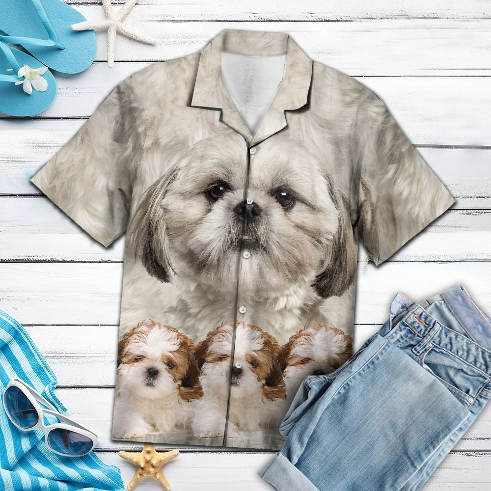 Awesome Shih Tzu G5703 - Hawaii Shirt