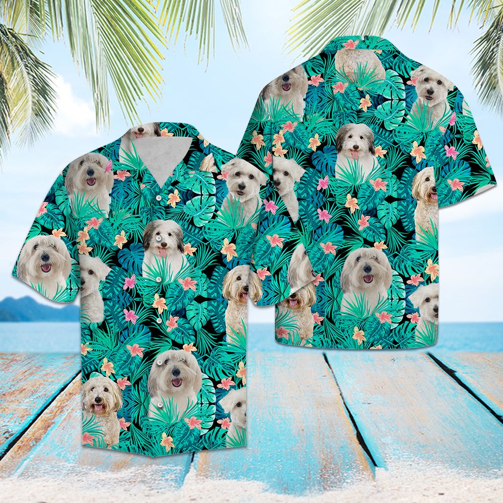 Coton de Tulear Tropical T0307 - Hawaii Shirt