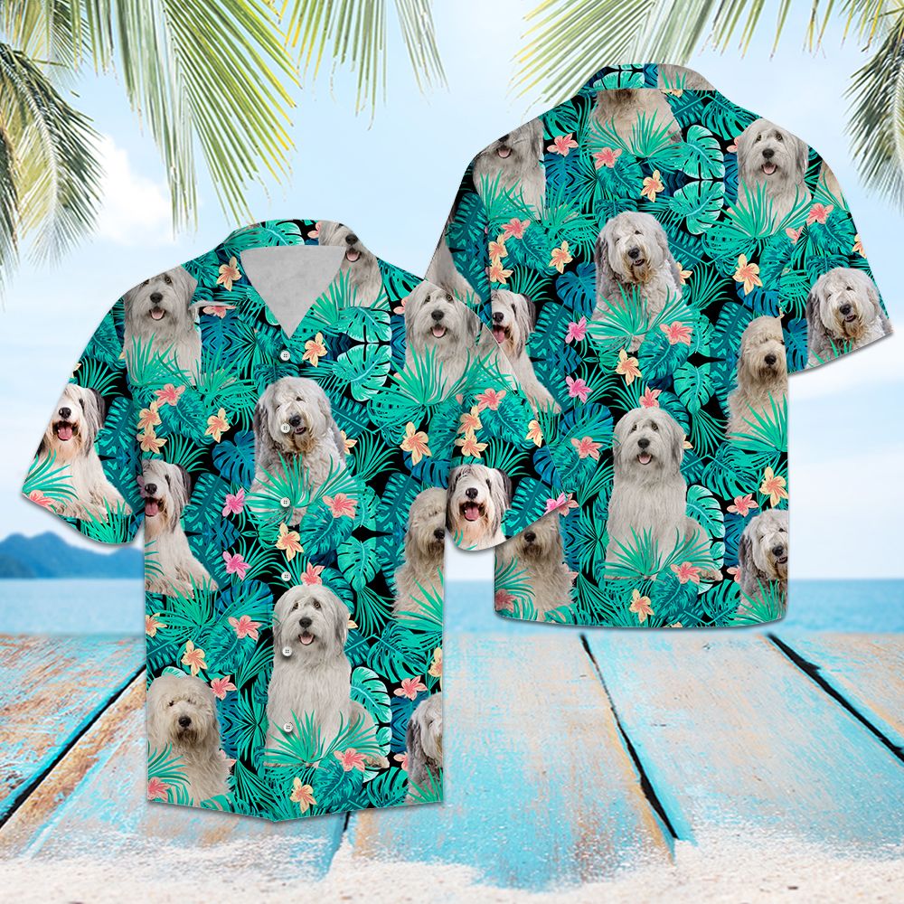 Old English Sheepdog Tropical T0307 - Hawaii Shirt
