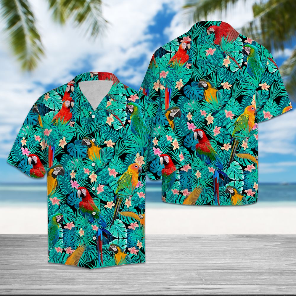 Parrot Tropical T0307 - Hawaii Shirt