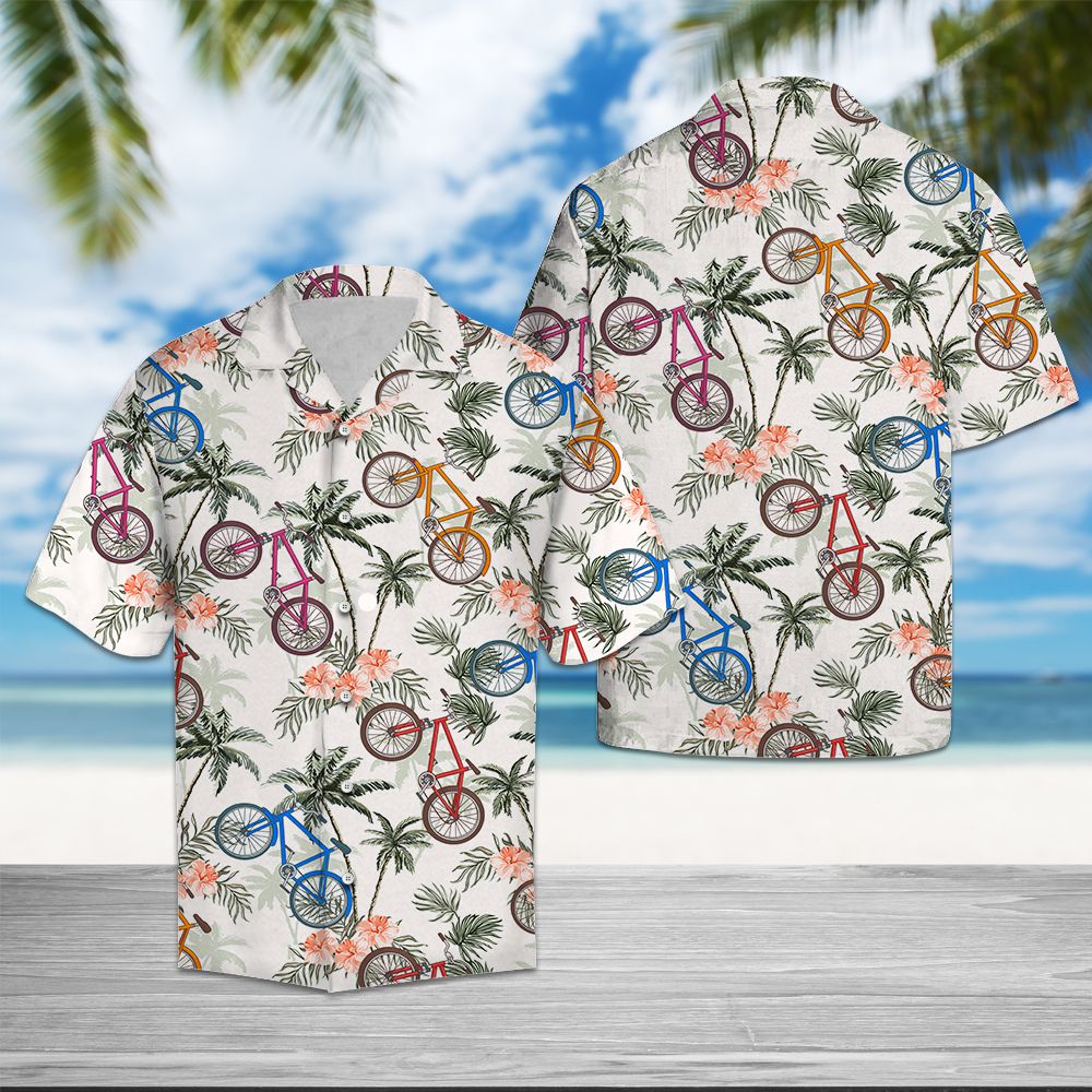 Bike Tropical Vintage T0307 - Hawaii Shirt