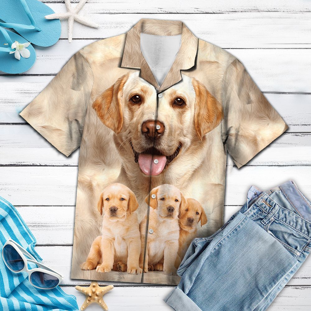 Awesome Labrador Retriever G5703 - Hawaii Shirt