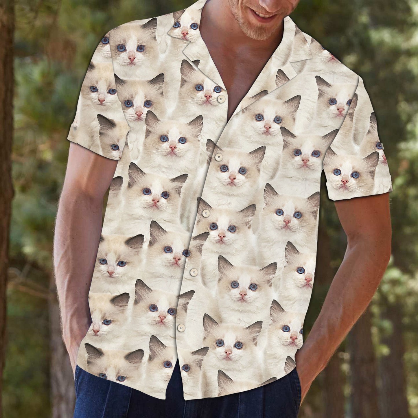 Ragdoll Awesome D0607 - Hawaii Shirt