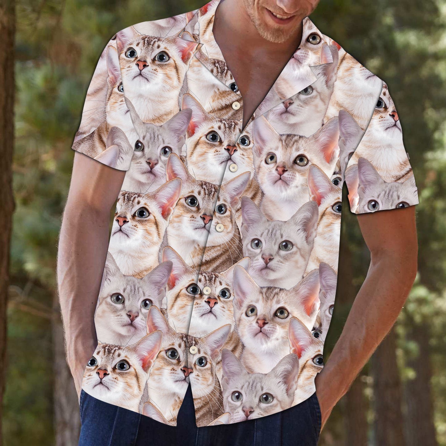 Tonkinese Awesome D0607 - Hawaii Shirt