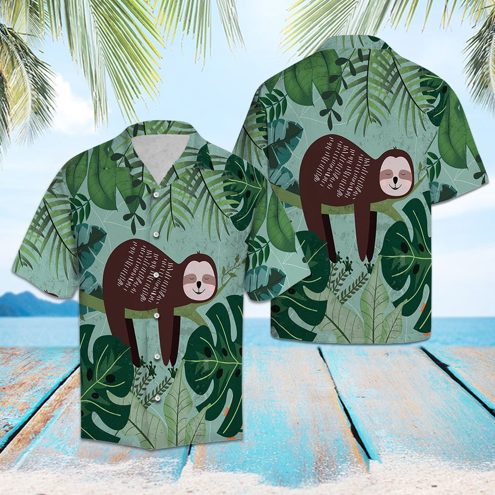 Sloth Jungle T0607 - Hawaii Shirt
