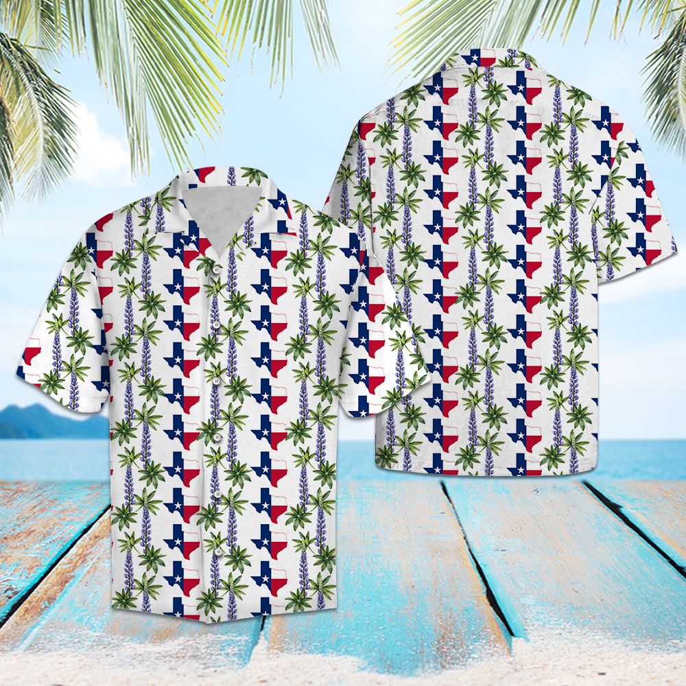 Texas Bluebonnet T0607 - Hawaii Shirt