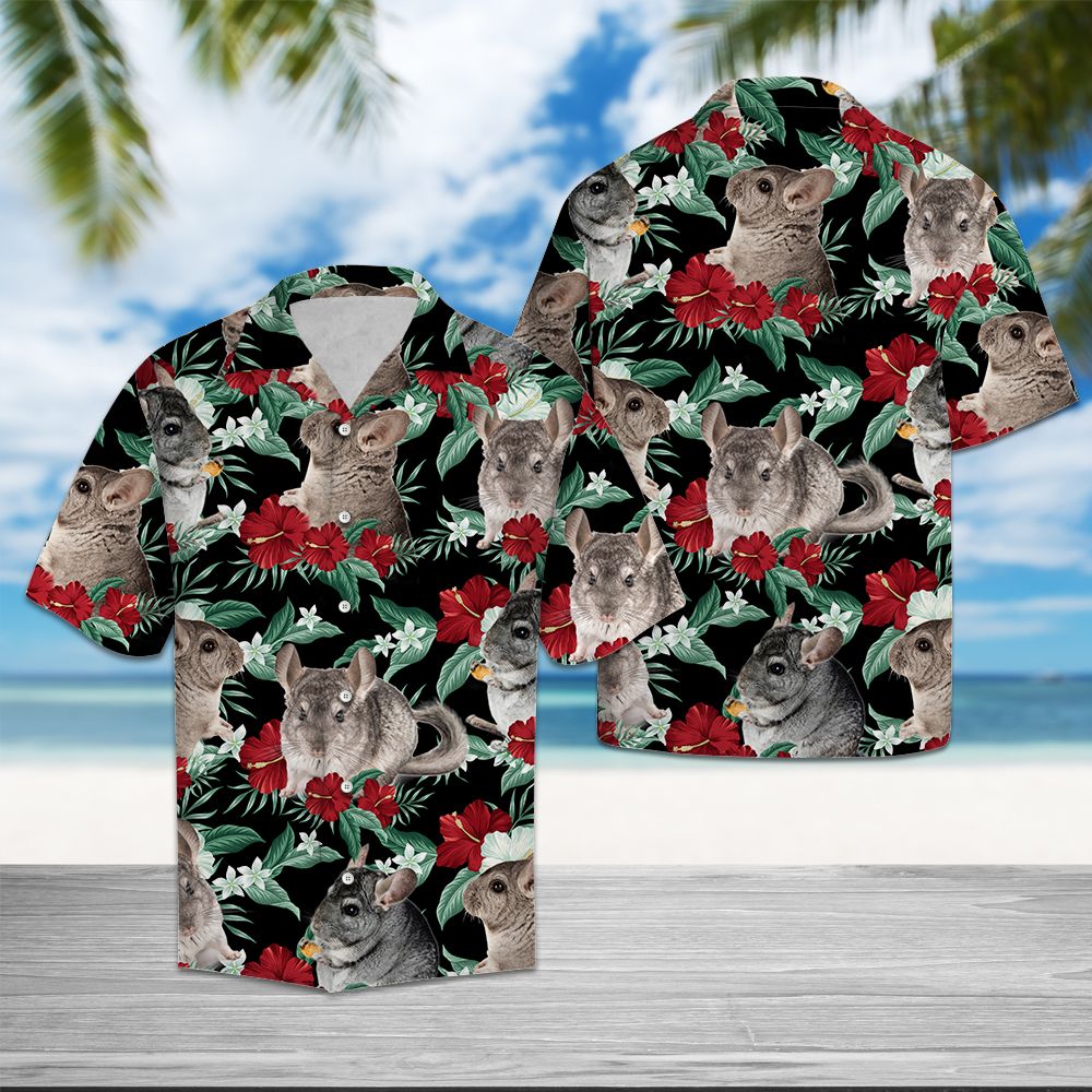 Chinchillas Vintage Flower T0607 - Hawaii Shirt