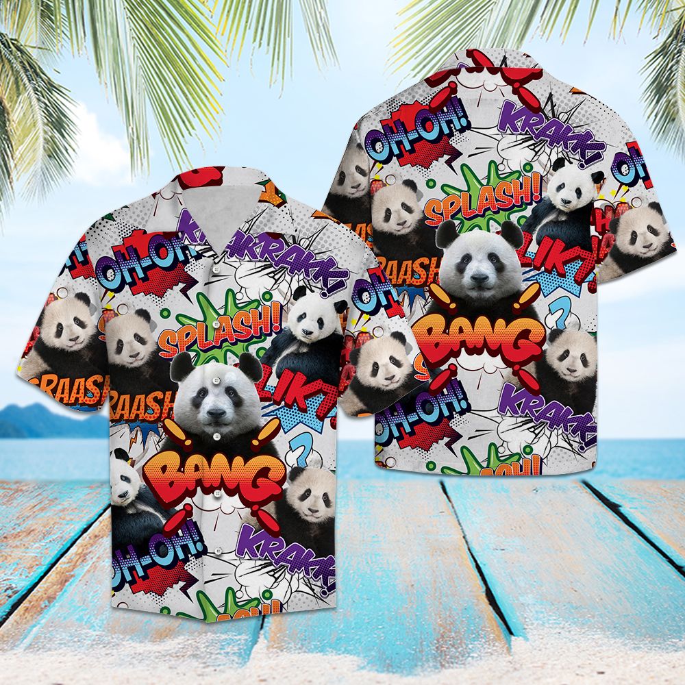 Panda Pop Art T0707 - Hawaii Shirt