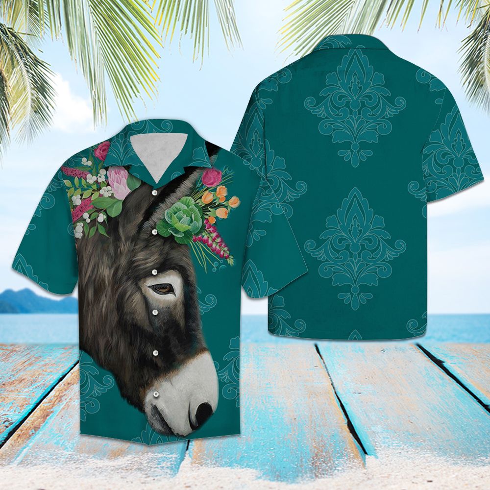 Donkey Funny Hawaiian Shirt