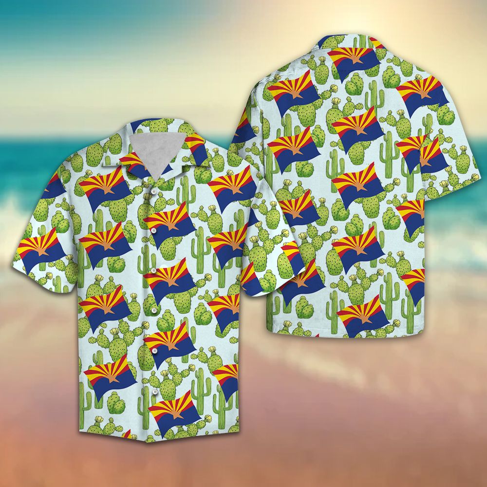 Arizona Saguaro Cactus Blossom G5707 - Hawaii Shirt