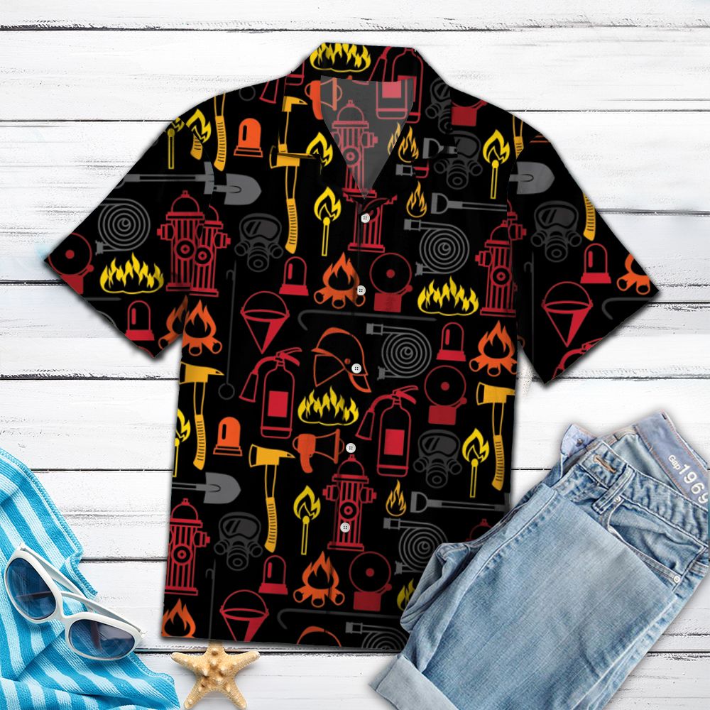 Amazing Firefighter H77201 - Hawaii Shirt