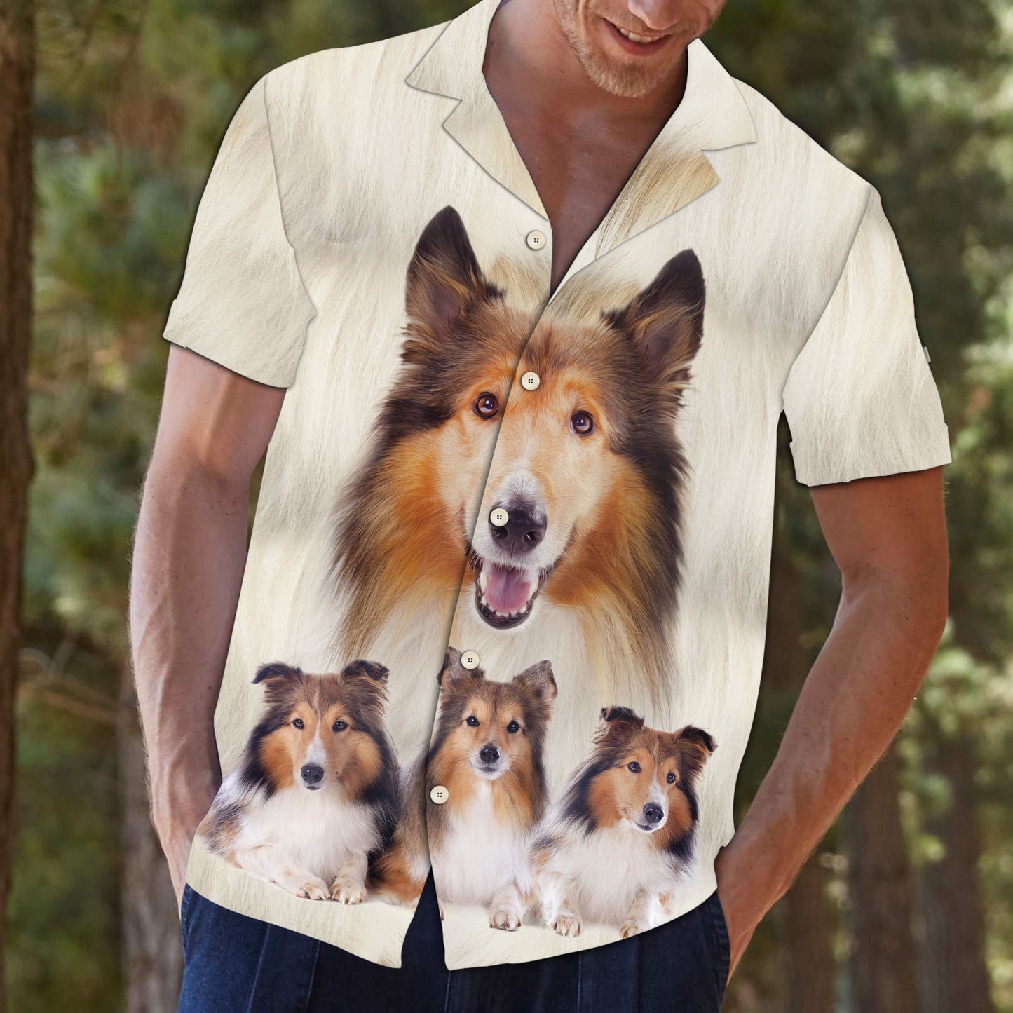 Collie Great D0807 - Hawaii Shirt
