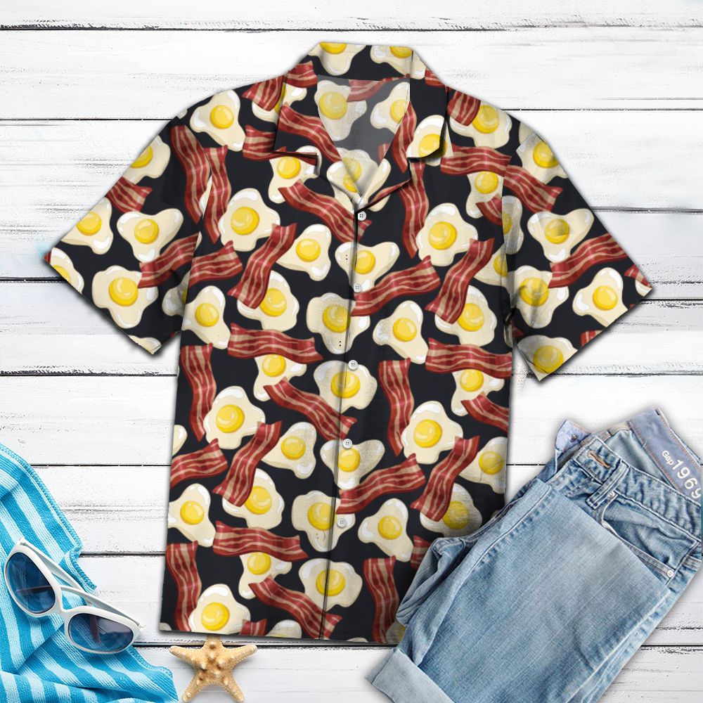 Amazing Bacon And Fried Eggs H77218 - Hawaii Shirt