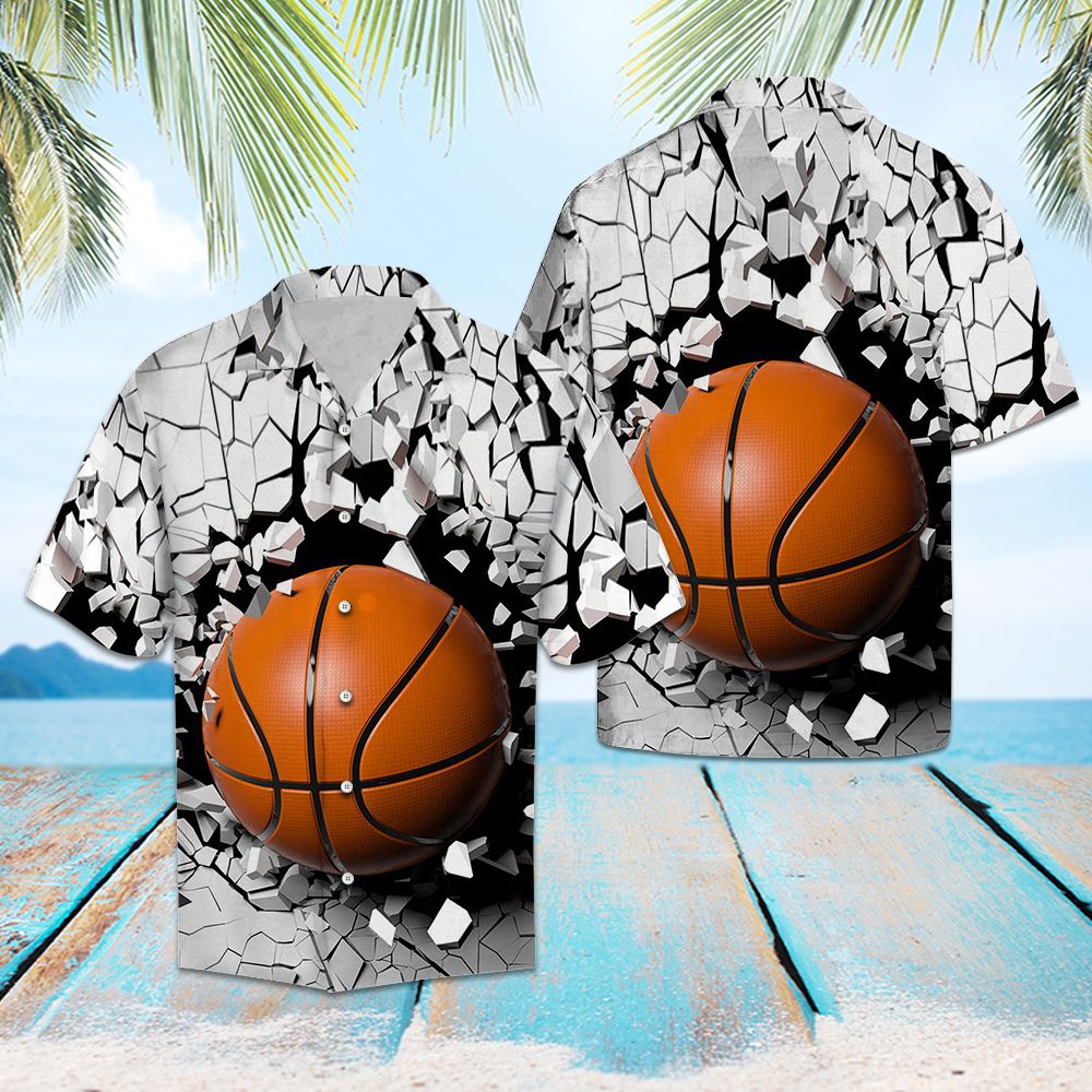 Basketball Broken Wall T0807 - Hawaii Shirt