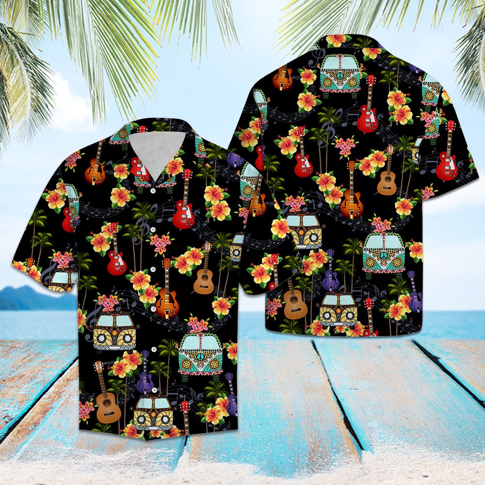 Hippie Summer Pattern T0807 - Hawaii Shirt