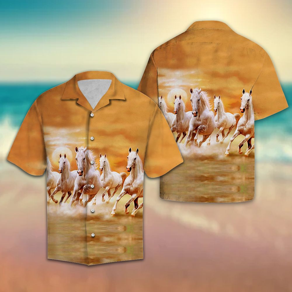 White Horses G5709 - Hawaii Shirt