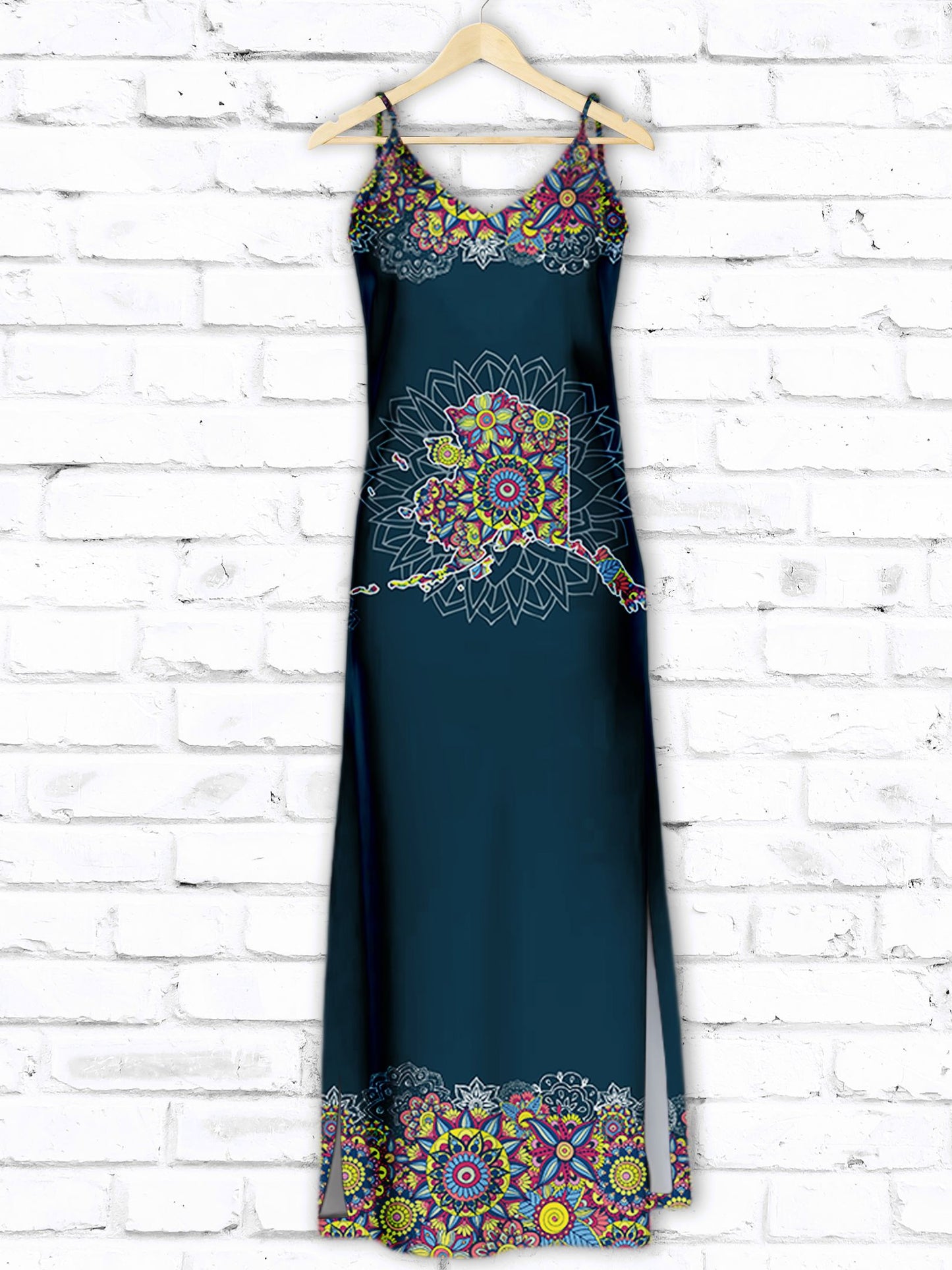 Hawaiian Alaska Mandala T1307 - Hawaii Dress