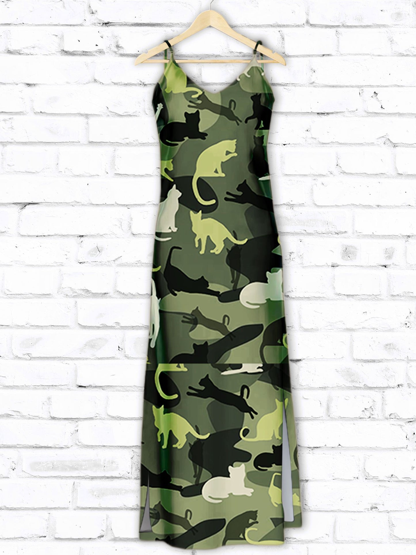 Hawaiian Cat Camo T1307 - Hawaii Dress
