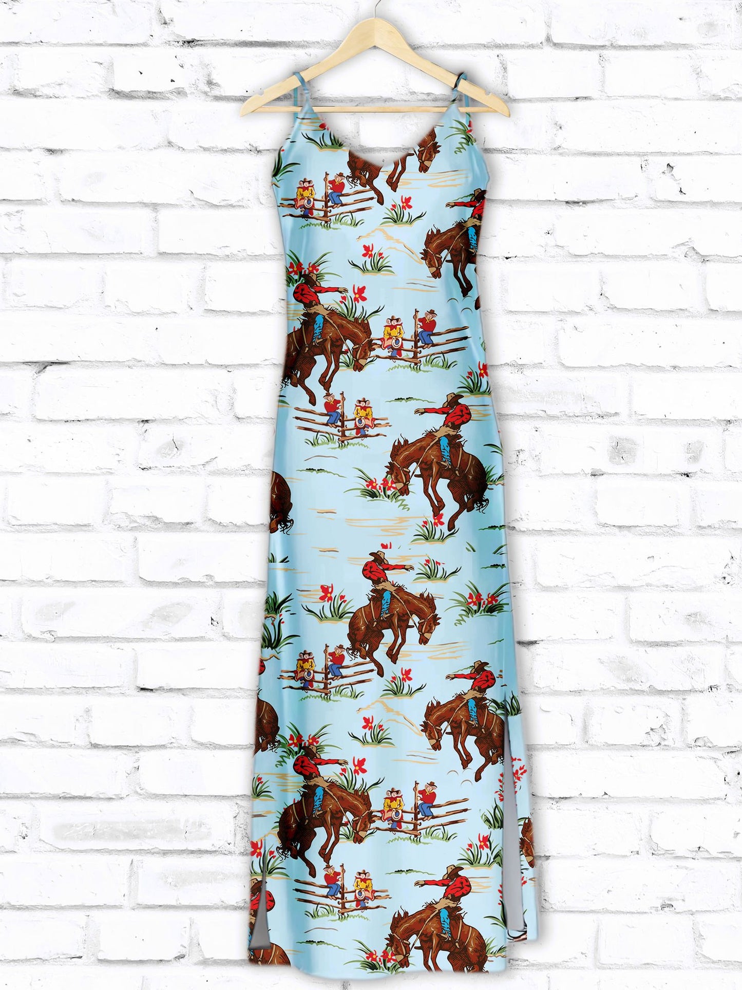 Hawaiian Awesome Cowboy T1307 - Hawaii Dress