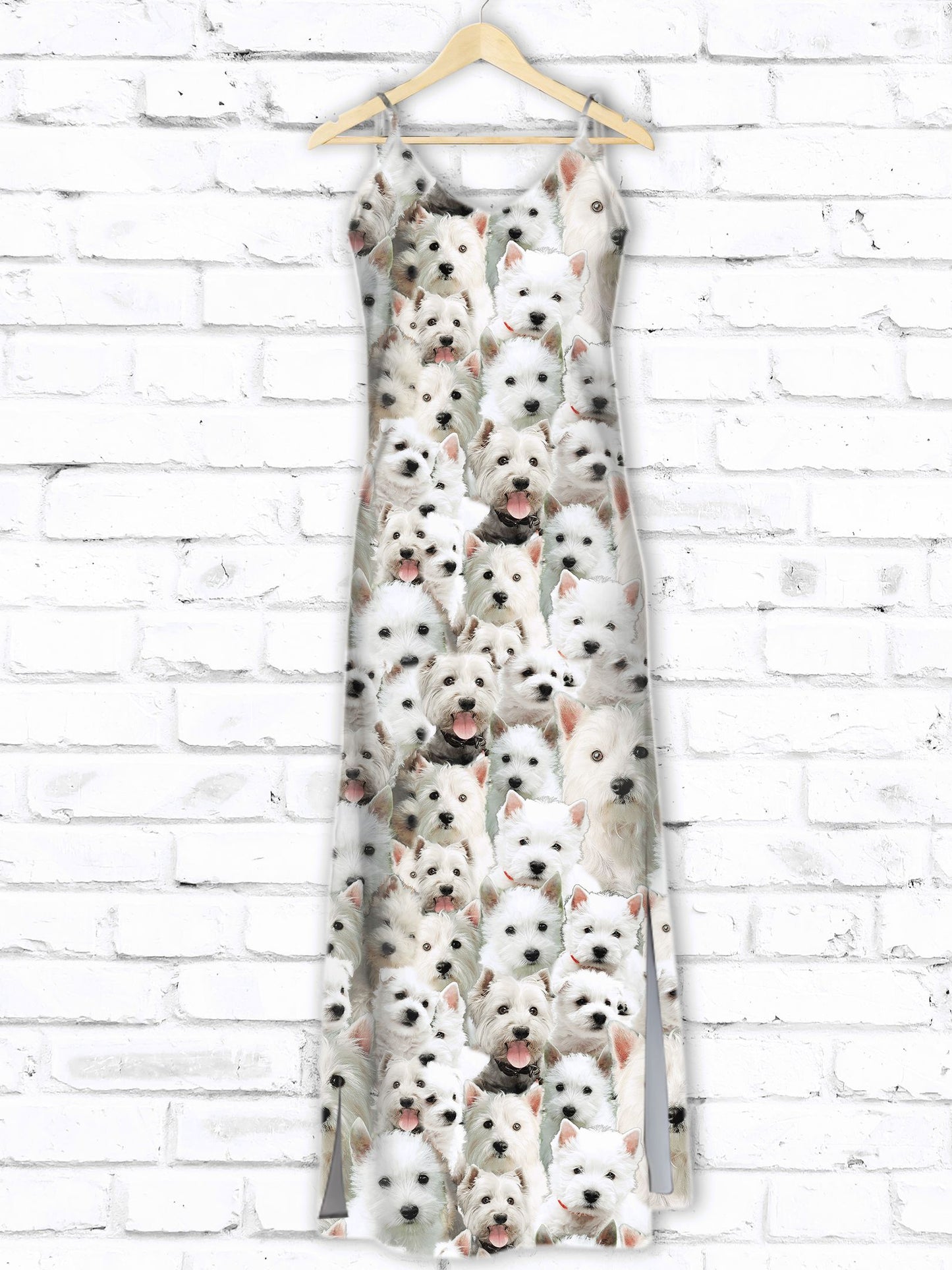 Hawaiian West Highland White Terrier Awesome D1307 - Hawaii Dress