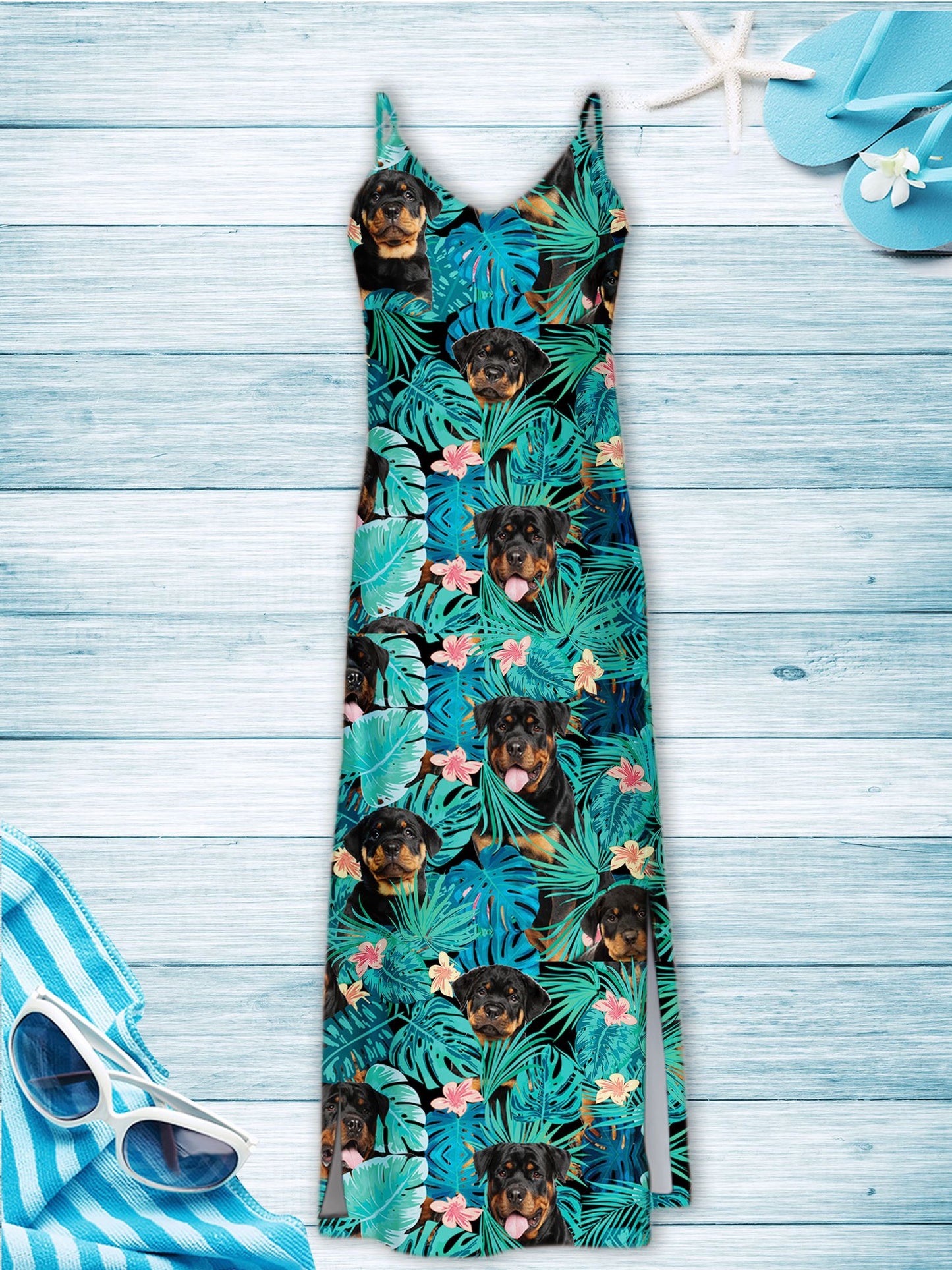 Hawaiian Rottweiler Tropical T1307 - Hawaii Dress